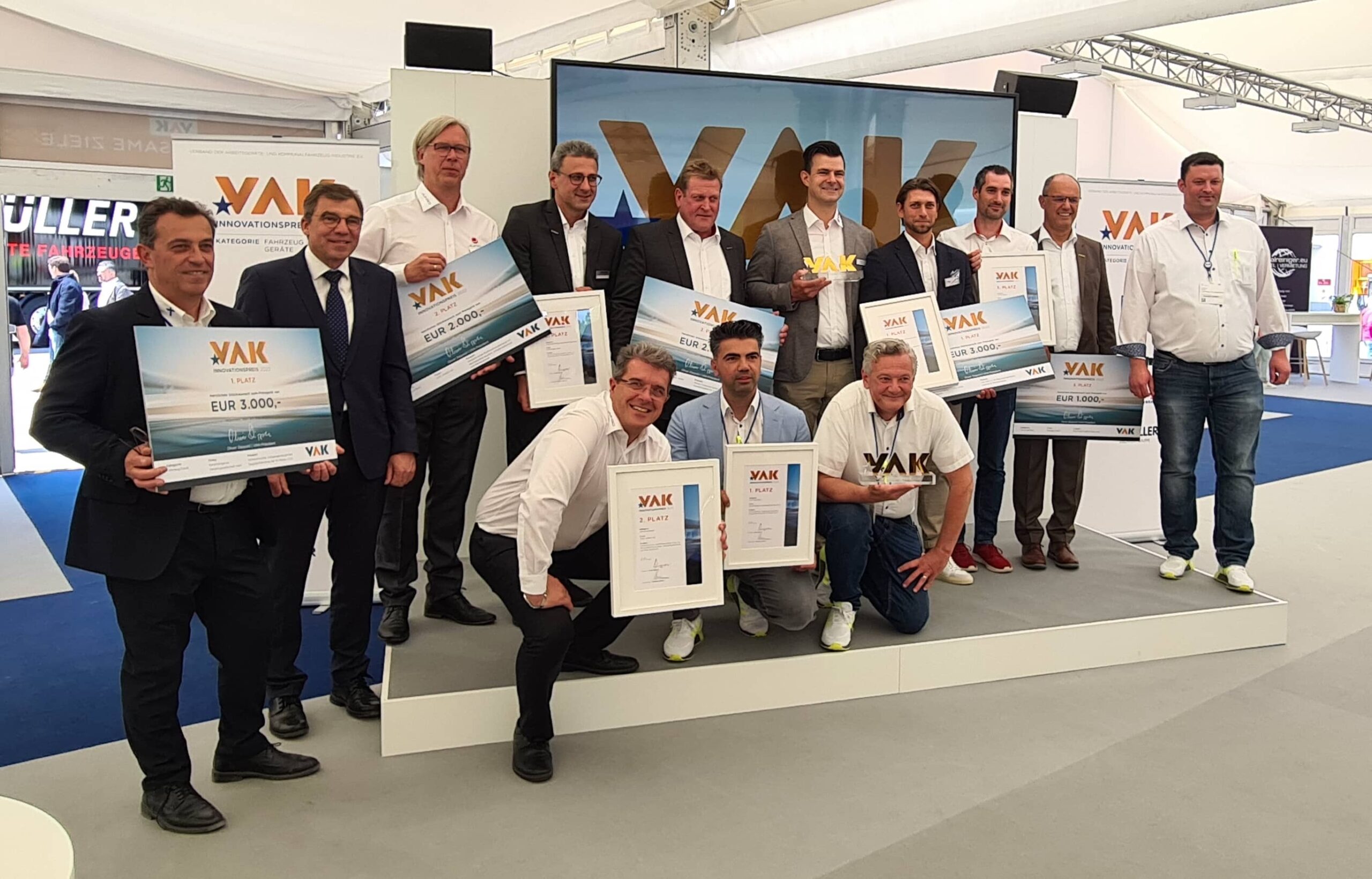 A municipal vehicle among the VAK Innovation Prize winners 2022